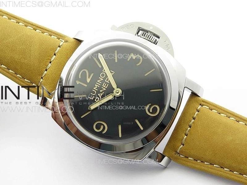 PAM372 HWF 1:1 Best Edition on Brown Leather Strap P.3000 Super Clone